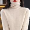 Женский кашемировый свитер Qinghe cashmere 30% кашемир 70% шерсть Женский осенне-зимний кашемировый свитер мягкий и теплый