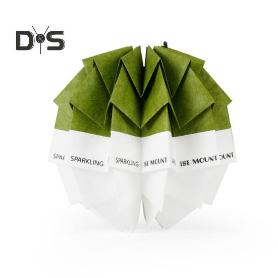 Абажур из сосновой шишки с регулируемой веревкой, складной, водонепроницаемый, для кемпинга, с кнопкой, подвесной фонарь, украшение