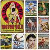 Винтажная металлическая жестяная вывеска Midnight Lounge Pin Up Girl для дома, газового бара, паба, кухни, гаража, ресторана, стены, Deocr, таблички