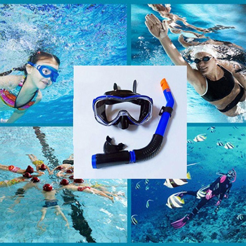 Waterproof Underwater Snorkeling Mask Anti Fog Women Diving Suit Swimming Goggles Water Sports