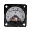 Voltmeter SO-45 AC 0-300V Round Analog Dial Panel Meter Voltmeter Gauge Black