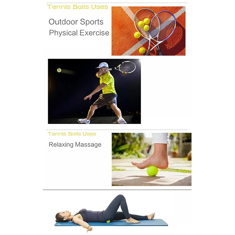 Primary Practice Tennis 1 Meter Stretch Training Tennis Match Training High Flexibility Chemical Fiber Tennis Balls School Club