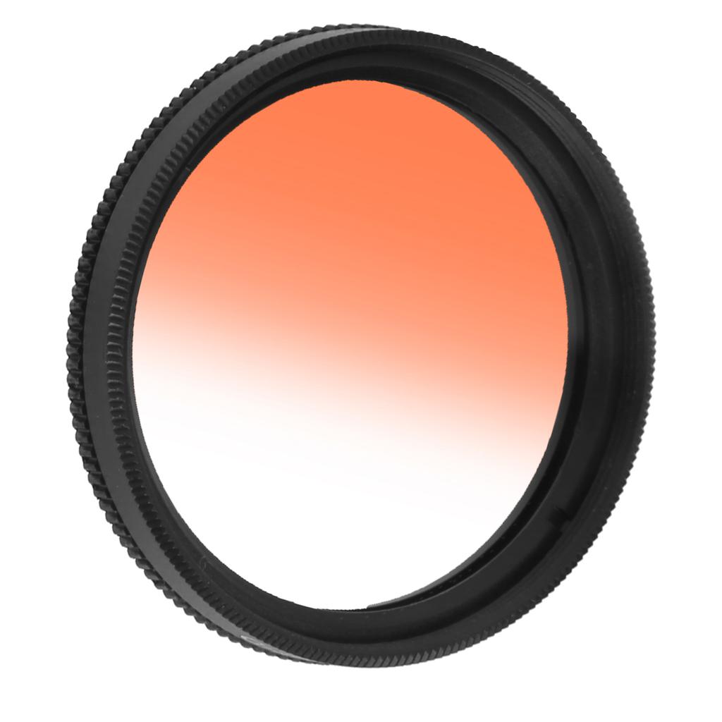 Junestar 40.5mm Градиентный фильтр Многослойное покрытие Водонепроницаемый градиентный цветной фильтр для объектива Canon