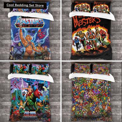 He Man And The Masters Of The Universe All Season Twin Bedding Set 3 Piece Comforter Set Bed Colcha Casal Bed Sheet