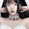 Goth Punk Chocker White Leather Collar Neck Accessory Necklace Choker for Women