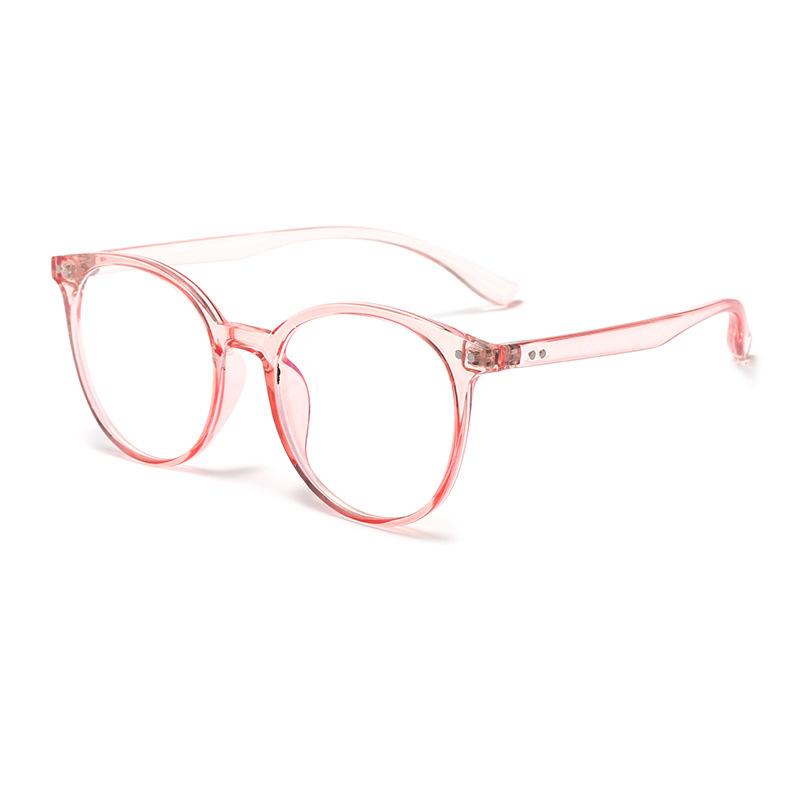 Anti-Blue Light Glasses Exquisite Round Eyewear Women Men High Quality Eyeglasses Blue Light Blocking Man Lady Computer Eyeglas