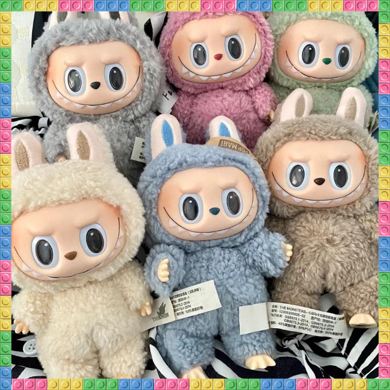 Для La Bu Bu The Monster Macaron Все Серии Слепая Коробка Виниловый Подвеска Милая Кукла Игрушка Брелок Таинственная Коробка-Сюрприз Подарок на День Рождения