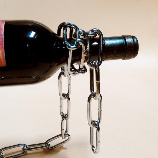 Практичный держатель для вина с потрясающим визуальным эффектом, утюг, декоративный