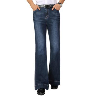 Джинсы для мужчин Мужские расклешенные джинсы больших размеров из микроэластичного денима Расклешенные брюки Классические джинсы Ddesign