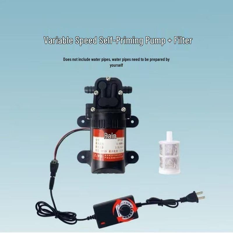 Бытовой самовсасывающий мини-электронасос для забора воды для очистителей