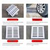 304 Stainless Steel Square Manhole Cover: Slip-Resistant Decorative Drain Grate with Frame for Courtyard