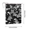Камуфляжный узор Военный Армейский фон Камуфляж Шторка для душа Ванная комната Полиэстер Водонепроницаемые Занавески для ванны С крючками