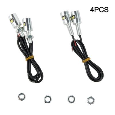 DC12V Светодиодная подсветка номерного знака Низкое потребление Мотоцикл 0.24Вт