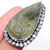 Prehnite Rough Handmade 925 Sterling Silver Jewelry Ring Size 7 W1u38