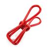 30Pcs Colorful Metal Clips Rust-Proof Corrosion Resistant Non-Slip Reusable Multi-Colored PVC Coated High Elastic Strength Photo Display Clips