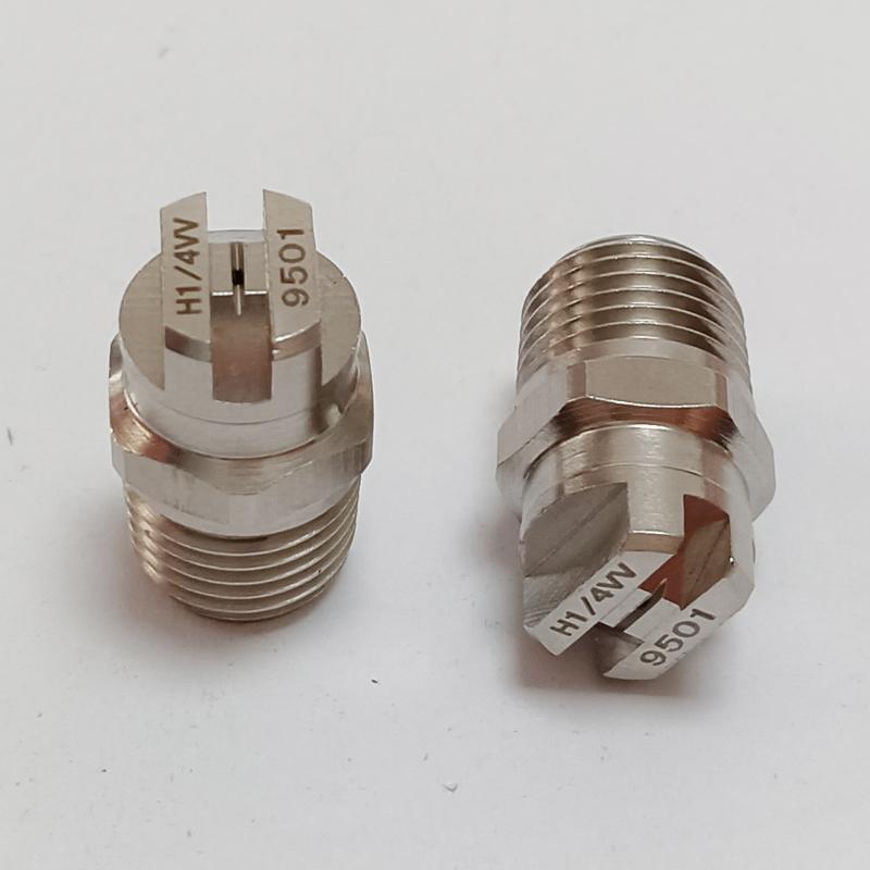1/4" BSPT нержавеющая сталь плоскоструйная форсунка для очистки