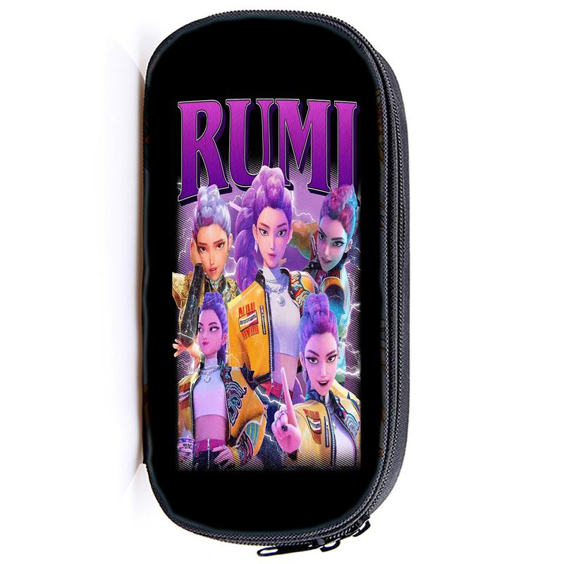 Пенал Huntrix Kpop Demon Hunters для студентов с несколькими отделениями