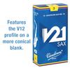 Vandoren Alto Saxophone Reeds V21, Hardness: 3 (Pack of 10)