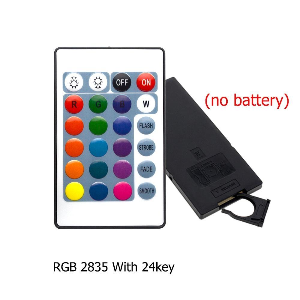 Мини-24 клавиши RGB светодиодная лента ИК-пульт дистанционного управления с мини-контроллером приемника диммер лампы для 2835 5050 RGB светодиодная лента DC12V