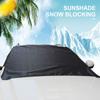 Car Windshield Easy Installation Waterproof Convenient Top Rated Winter Essential Best Selling Frost Shield Anti-uv Sun Shade