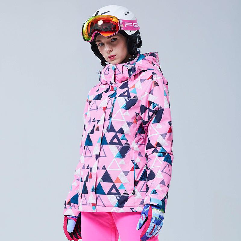 Women's North & South Ski Suit: Windproof, Waterproof, Warm, Mountaineering & Skiing Suit for Outdoor Sports.