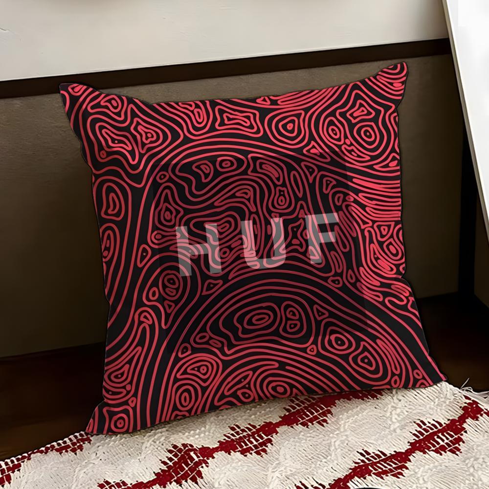 Brand HHuf Fashion Cushion Cover Reversible Soft Durable Pillow Cover Home Car MultiScene Use for Daily Comfort