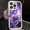Чехол для телефона iPhone 17 Air 16E 15 16 Pro Max Genshin Impact Райдэн Сёгун Чехол 14 Plus 13 12 Mini Мягкий Силиконовый Fundas
