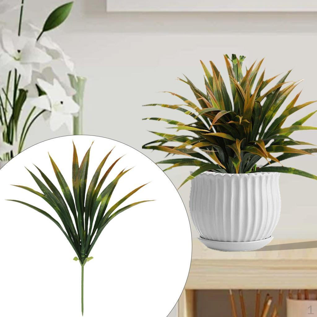 Искусственная трава, кустарник, домашний декор, искусственная высокая зелень для горшков