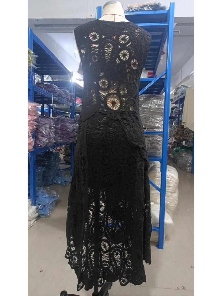 European & American Women's Fashion 2023: Wool Skirt & Navel T-Shirt Set