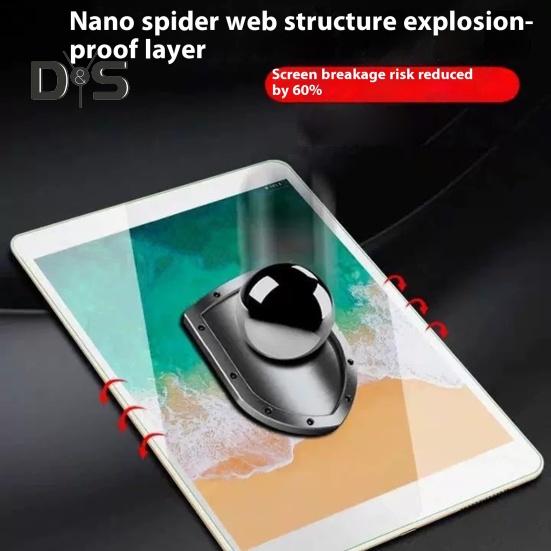 Защитная пленка для экрана, закаленная пленка, олеофобное покрытие высокой твердости 9H, простая установка, закаленная пленка для экрана планшета 10-го поколения 10,9 дюйма