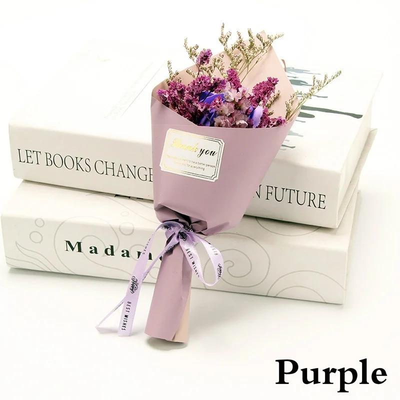 1 комплект мини-сухоцветов Babysbreath, искусственный цветок, мыльный цветок, мини-букет, украшение для свадьбы