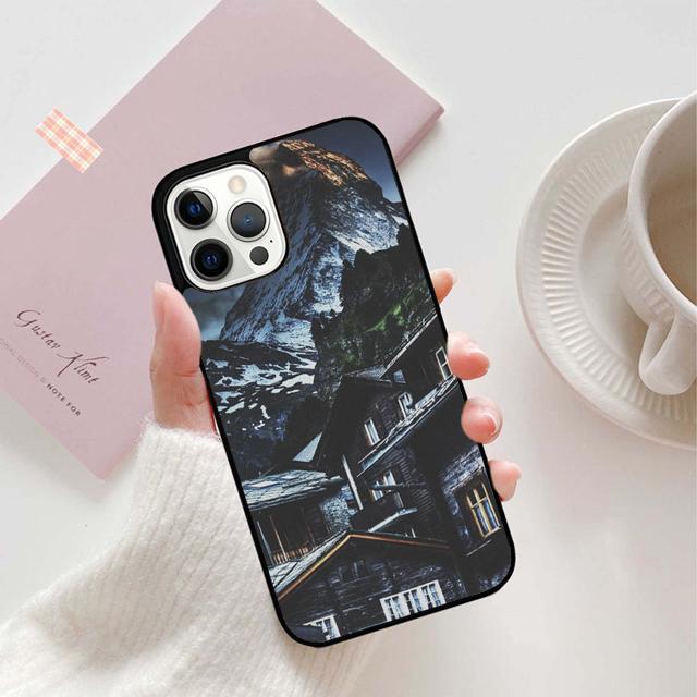 Чехол для телефона Zermatt Matterhorn Swiss Mountain для iPhone 17 Air 16 15 14 Plus apple 16 11 12 13 Pro Max coque