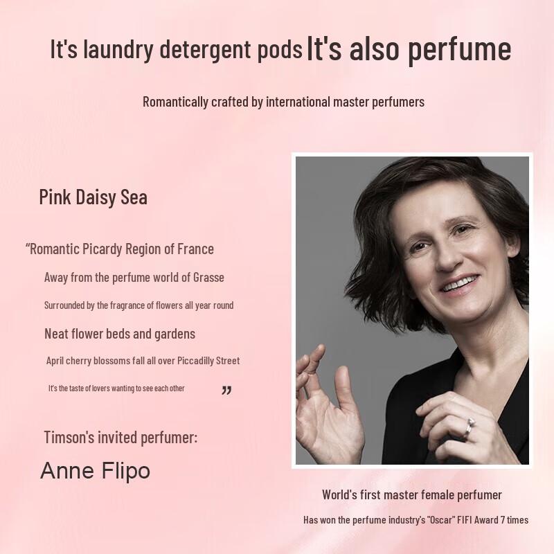 ADOLPH Timsen Pink Rose Laundry Pods