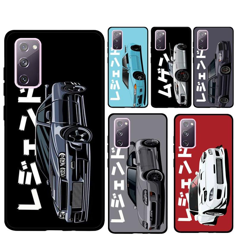 Чехол для телефона Tokyo JDM Drift Sport Car для Samsung Galaxy S25 Ultra S9 S10 Plus S20 S21 S22 S23 FE S24 Ultra Задняя крышка
