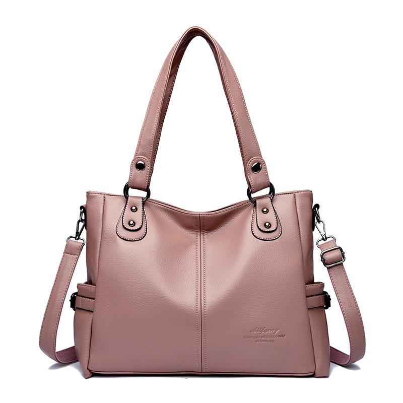 Высококачественная мягкая кожа, большая вместительная женская сумка, модная сумка через плечо, роскошный дизайн, кошелек через плечо, женская сумка-тоут