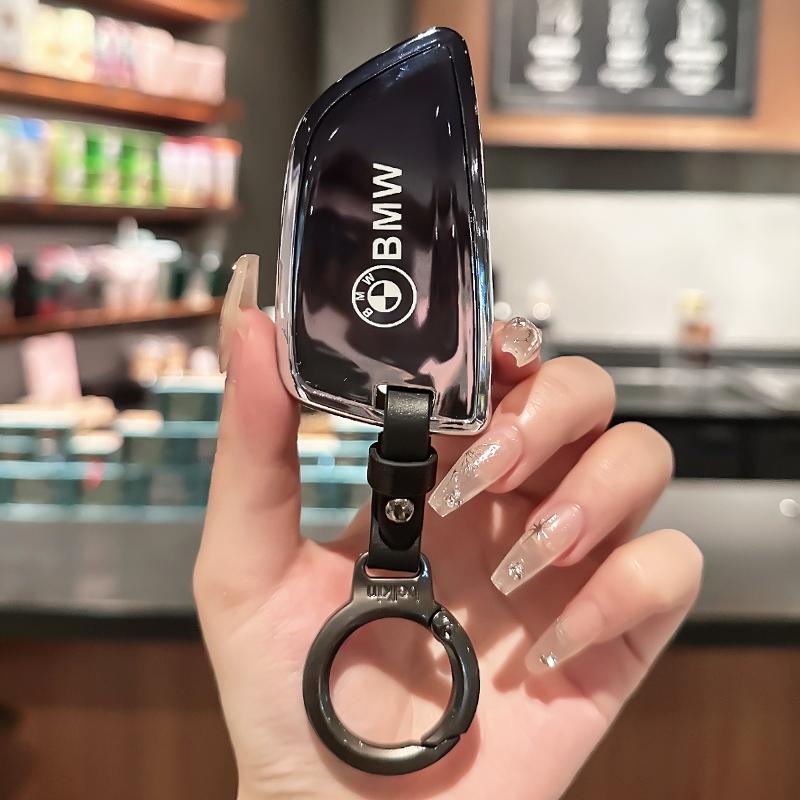 BBXBL1 Fashion TPU Car Key Case Cover Shell For BMW F20 G20 G30 X1 X3 X4 X5 G05 X6 X7 G11 F15 F16 G01 G02 F48 Auto Keychain Accessories