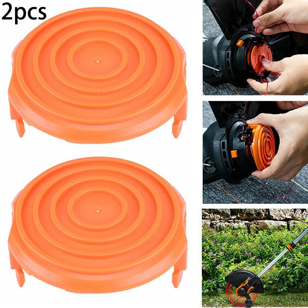 2PCS Trimmer Spool Cap Cover For WORX WA0216 Models Corded Trimmers Grass
