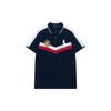 Polo SS24 Лого Big Pony Футболка-поло с коротким рукавом Мужские топы Темно-синий 710804823-001