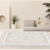 America Style Classical Carpet Living Room Boho Decoration Home Easy Clean Rugs Bedroom Bathroom Lint-free Non-slip Floor Mats