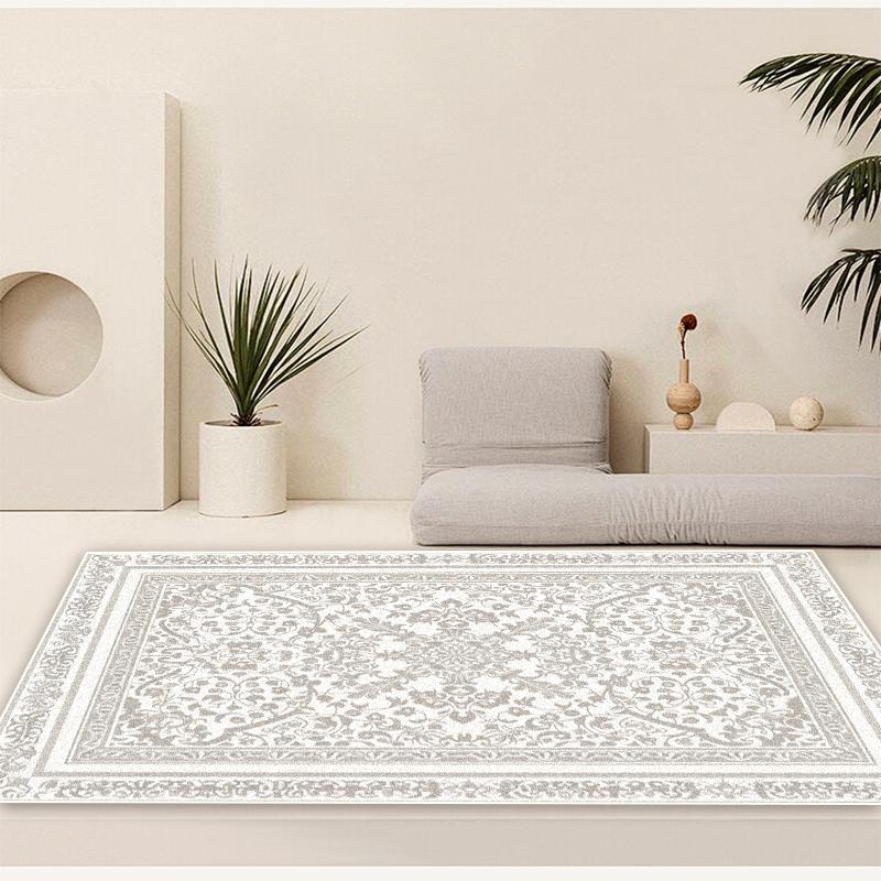 America Style Classical Carpet Living Room Boho Decoration Home Easy Clean Rugs Bedroom Bathroom Lint-free Non-slip Floor Mats