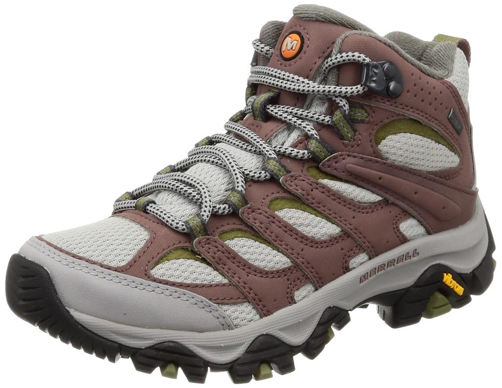 Merrell Moab 3 Synthetic Mid Hiking Size 2E Gore-Tex Shoes, Marron/Paloma, 23.5 Cm,