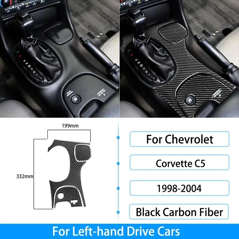 For Chevrolet Corvette C5 1998-2004 Soft Carbon Fiber Kits Full Center Console Dashboard Panel Interior Trim Sticker Accessories