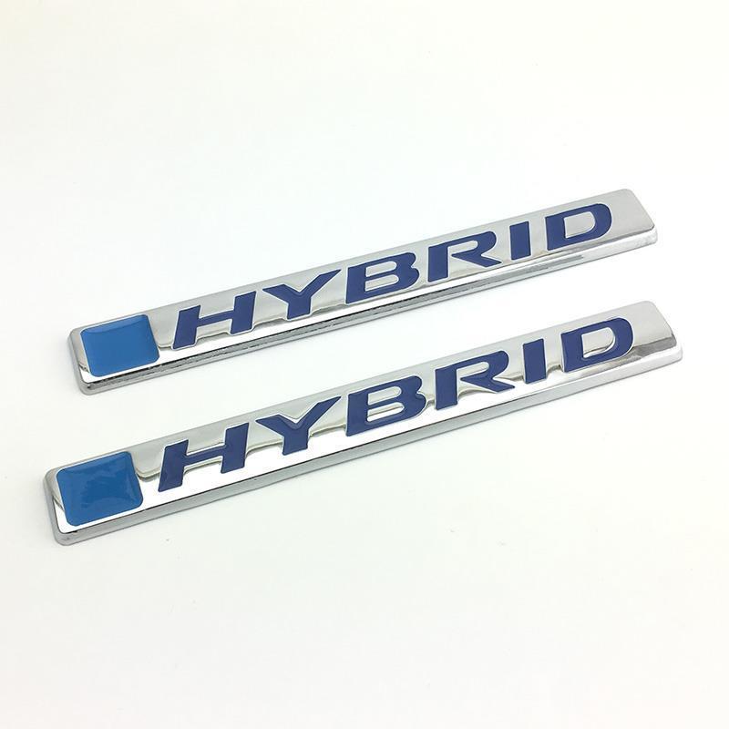 Новая металлическая эмблема-наклейка Civic Fit Accord Hybrid для заднего крыла