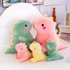 Creative Dinosaur Plush Toy Doll, Bed Sleeping Pillow Children's Rag Doll Birthday Gift