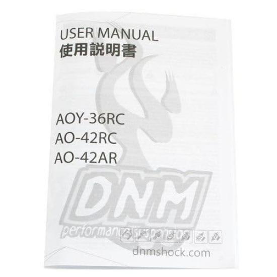 Задний воздушный амортизатор для горного велосипеда DNM с блокировкой 190x50 мм AOY-36RC 4-системный #ST1429