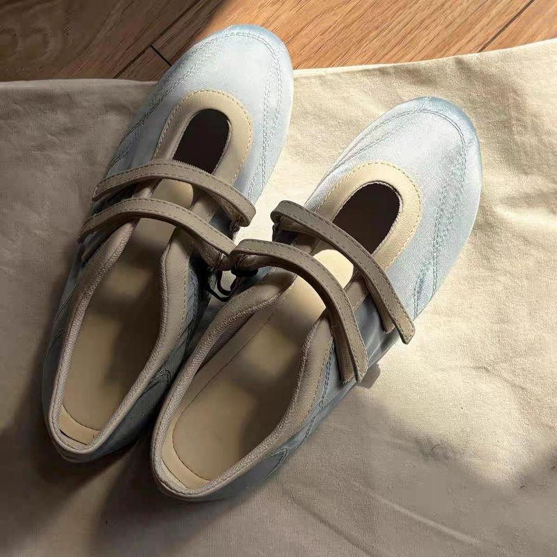 Mary Jane Flats Ballet Shoes Woman Sandals Casual Sneakers 2025 New Shallow Loafers Summer Shoes Dress Comfort Zapatos De Mujer