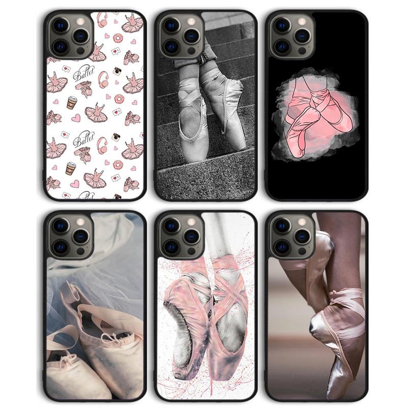 Чехол для телефона Балерина Танцевальные туфли Задняя крышка для iPhone 17 Air 16 15 14 13 11 12 Pro Max PlusS Shell Coque