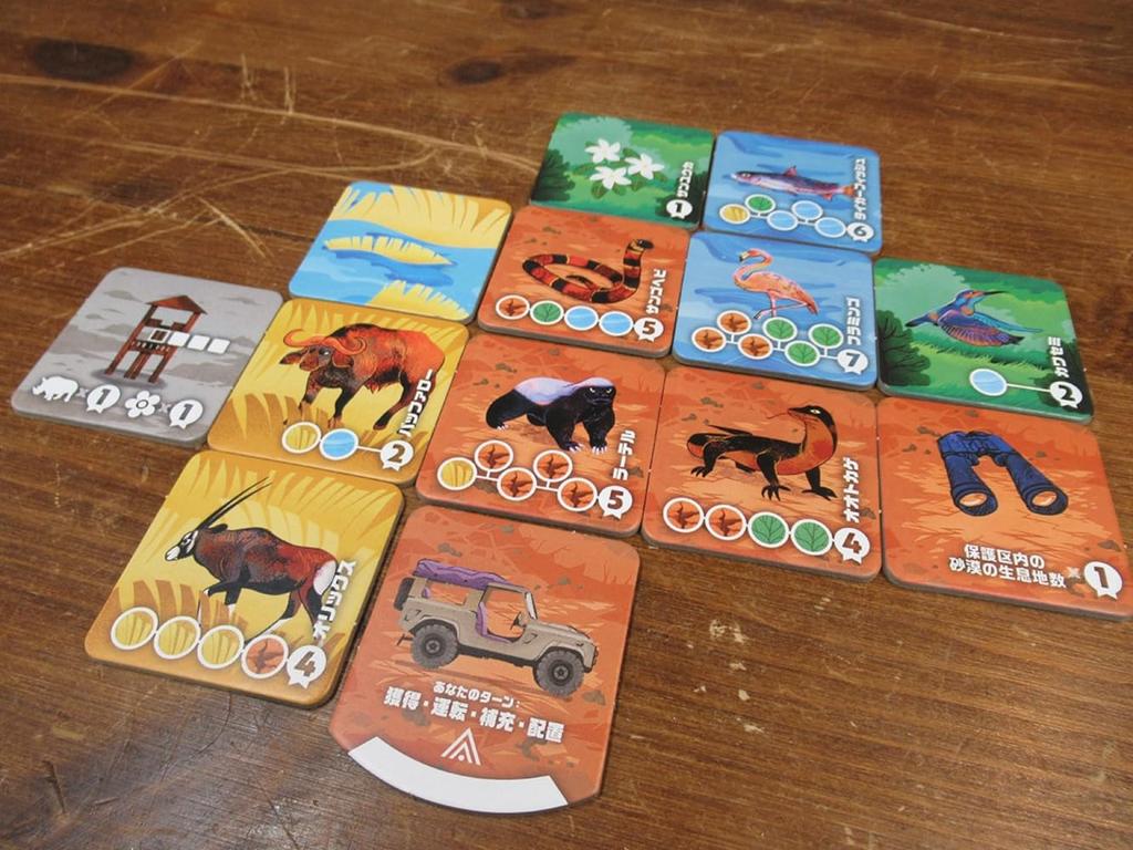 Hobby Japan Habitats Японская версия 40 для 11 лет и настольная игра (для 1-5 игроков, минут, до)