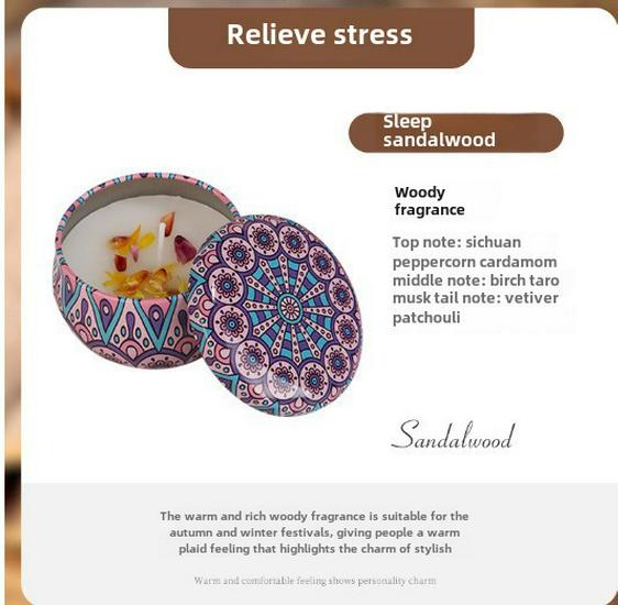 Свеча из соевого воска с сухоцветами, сделанная своими руками - Романтический ароматерапевтический сувенир