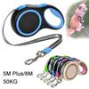 5/8M Durable Dog Leash Long Strong Retractable Roulette For Small Large Dogs Adjustable Training Labrodor Golden Retriever Traction Rope